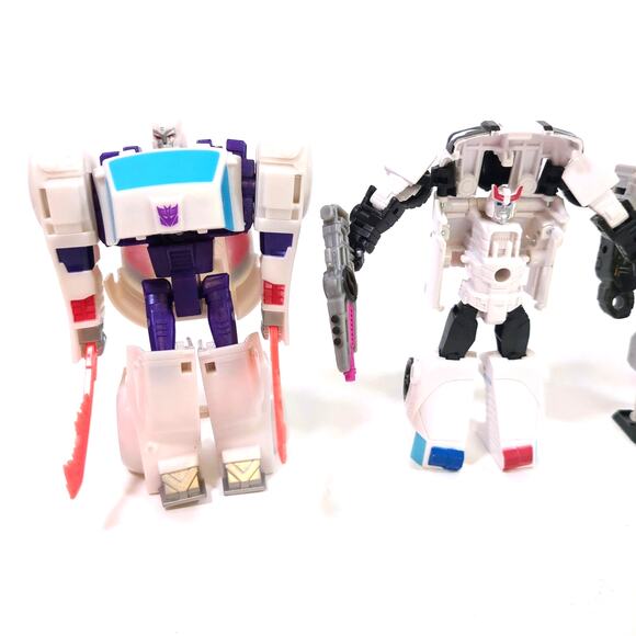 Transformers 4 Figure Lot Prowl Deadlock Megatron Tankor Autobots Decepticons - Picture 2 of 4